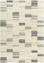 Max Modern Charcoal/Ivory Area Rug - Becki Owen x Livabliss