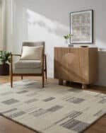 Max Modern Charcoal/Ivory Area Rug - Becki Owen x Livabliss - Image 2