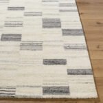 Max Modern Charcoal/Ivory Area Rug - Becki Owen x Livabliss - Image 3