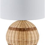 Keauna Traditional Beige Table Lamp