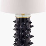 Jannetta Global Black Table Lamp