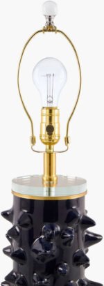 Jannetta Global Black Table Lamp - Image 5