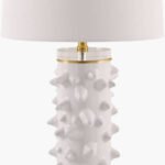 Jannetta Global White Table Lamp