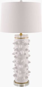 Jannetta Global White Table Lamp