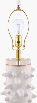 Jannetta Global White Table Lamp - Image 4