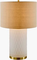 Ned Traditional Beige Table Lamp - Image 5