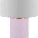 Ned Traditional Pink Table Lamp