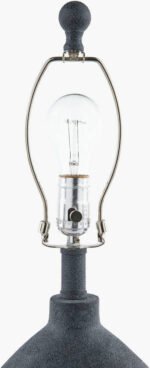 Tyffani Rustic Black Table Lamp - Image 5