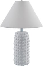 Doniesha Traditional White Table Lamp