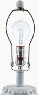 Doniesha Traditional White Table Lamp - Image 5