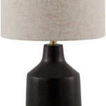 Lenord Cottage Dark Brown Table Lamp