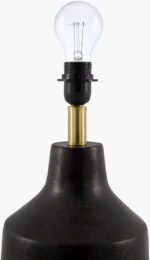Lenord Cottage Dark Brown Table Lamp - Image 4