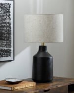 Lenord Cottage Dark Brown Table Lamp - Image 2