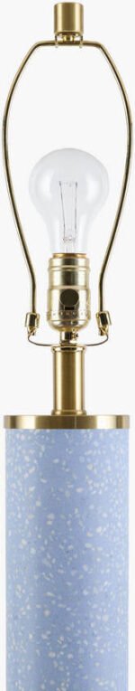 Jamere Traditional Sky Blue Floor Lamp - Image 4
