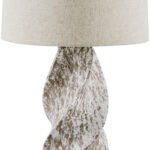 Chanielle Traditional Brown Table Lamp