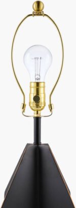 Tanaia Traditional White/Black Table Lamp - Image 4