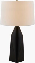 Tanaia Traditional White/Black Table Lamp - Image 5