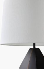 Tanaia Traditional White/Black Table Lamp - Image 6
