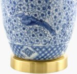 Malori Traditional Blue Table Lamp - Image 3