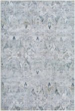Jarryd Traditional Light Gray Area Rug