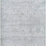 Deval Traditional Gray Area Rug