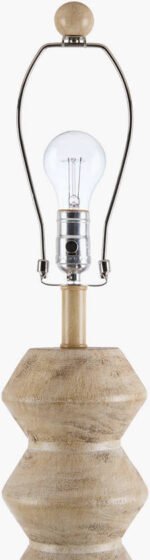 Edina Traditional Ivory Floor Lamp - Image 4