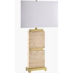 Ellyse Traditional White Table Lamp