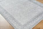 Rainier Cottage Blue/Medium Gray Washable Area Rug - Our PNW Home x Livabliss - Image 4