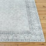 Rainier Cottage Blue/Medium Gray Washable Area Rug - Our PNW Home x Livabliss - Image 4