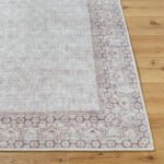 Rainier Cottage Dark Brown/Light Slate Washable Area Rug - Our PNW Home x Livabliss - Image 7