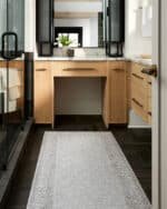 Rainier Cottage Dark Brown/Light Slate Washable Area Rug - Our PNW Home x Livabliss - Image 2