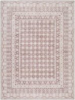 Rainier Cottage Cream/Dark Brown Washable Area Rug - Our PNW Home x Livabliss