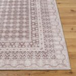 Rainier Cottage Cream/Dark Brown Washable Area Rug - Our PNW Home x Livabliss - Image 6