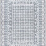 Rainier Cottage Pale Blue Washable Area Rug - Our PNW Home x Livabliss