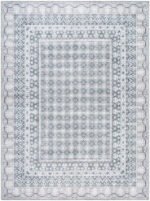Rainier Cottage Pale Blue Washable Area Rug - Our PNW Home x Livabliss
