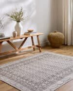 Rainier Cottage Medium Gray Washable Area Rug - Our PNW Home x Livabliss - Image 2