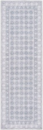 Rainier Cottage White/Pale Blue Washable Area Rug - Our PNW Home x Livabliss - Image 6