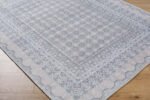 Rainier Cottage White/Pale Blue Washable Area Rug - Our PNW Home x Livabliss - Image 8