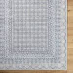 Rainier Cottage White/Pale Blue Washable Area Rug - Our PNW Home x Livabliss - Image 9