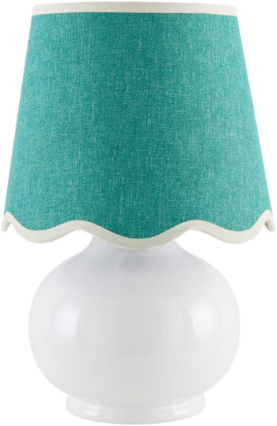 AAAC3531_129213b1-6944-461c-9e5b-b3652fbfaa8e-1 Kolleen Cottage White/Green Table Lamp - Image 1