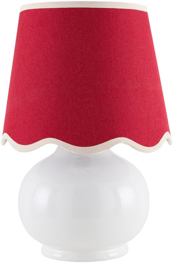 AAAC3532-1 Kolleen Cottage Red Table Lamp - Image 1