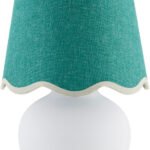 Kolleen Cottage Green/White Table Lamp