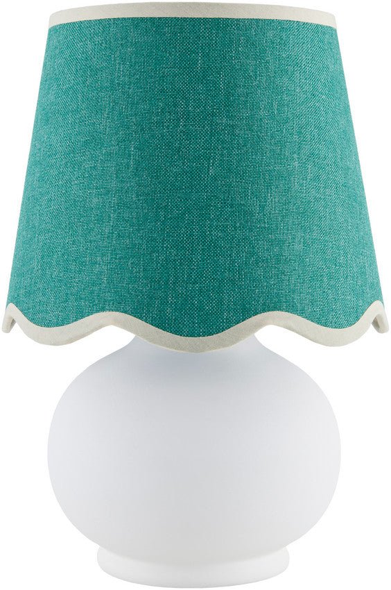 AAAC3536-1 Kolleen Cottage Green/White Table Lamp - Image 1