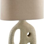 Dyanne Traditional Cream/Wheat Table Lamp