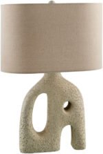 Dyanne Traditional Cream/Wheat Table Lamp