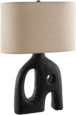 Dyanne Traditional Black/Wheat Table Lamp