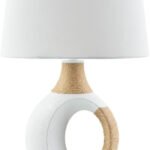 Cordelia Traditional White Table Lamp