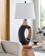 Cordelia Traditional Black Table Lamp - Image 2