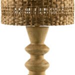 Domenick Traditional Brown/Ivory Table Lamp
