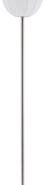 Hollyanne Modern Metallic - Nickel Floor Lamp